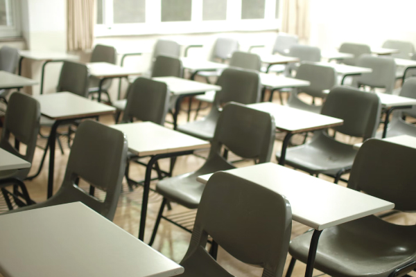 empty classroom