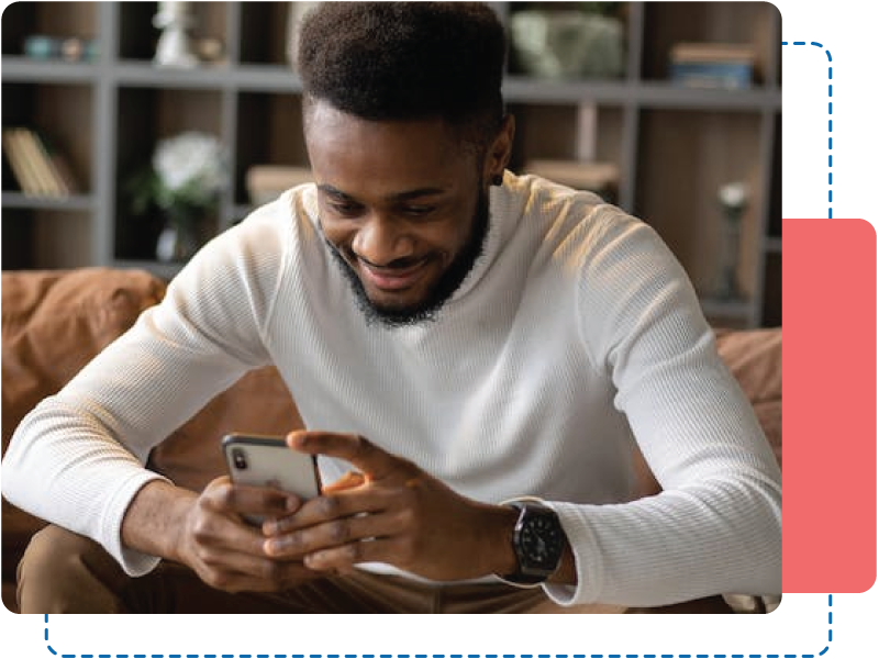 Man Working on Phone